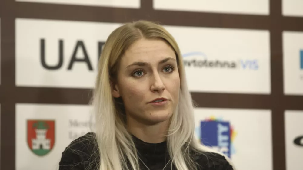 Urška Žigart11.11.2024 - podelitev nagrad najboljšim tekmovalcem in tekmovalkam ter prireditev ob 75-letnici KD Rog. FOTO: LUKA CJUHA