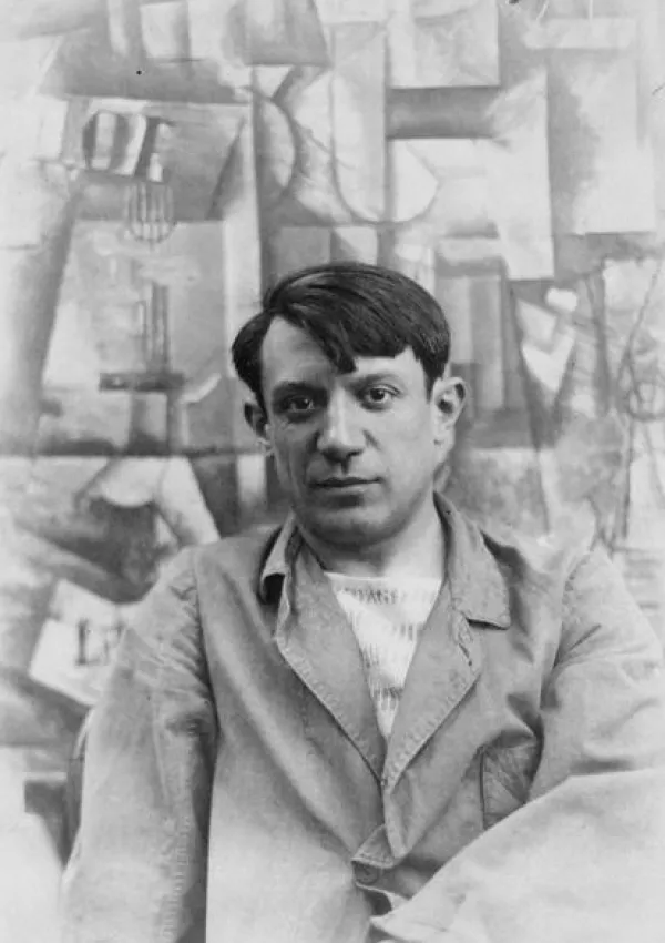 Največji likovni umetnik 20.stoletja Pablo Picasso, leta 1912 / Foto: Wikipedia