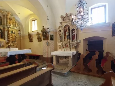 Cerkev sv. Nikolaja na Gradišču v Petrušnji vasi / Foto: Vesna Levičnik