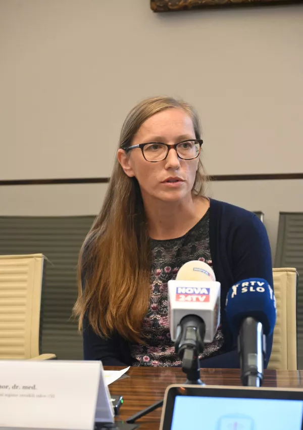 Ana Mihor, spec. javnega zdravja, Onkološki inštitut, Register raka / Foto: Onkološki Inštitut