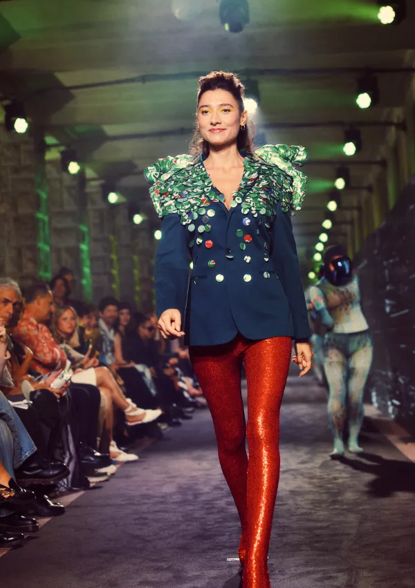 Modne kreacije Matea Benedetti, modna revija / Foto: Arin Rapus