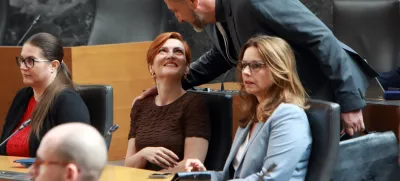 10.07.2025 - nadaljevanje seje DZ, na kateri bodo poslanci na predlog opozicije obravnavali interpelacijo ministrice za kulturo Aste Vrečko;Asta Vrečko, Klemen BoštjančičFoto: Tomaž Skale