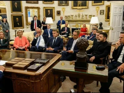 Bela hiša, sestanek Donald Trump evropski voditelji