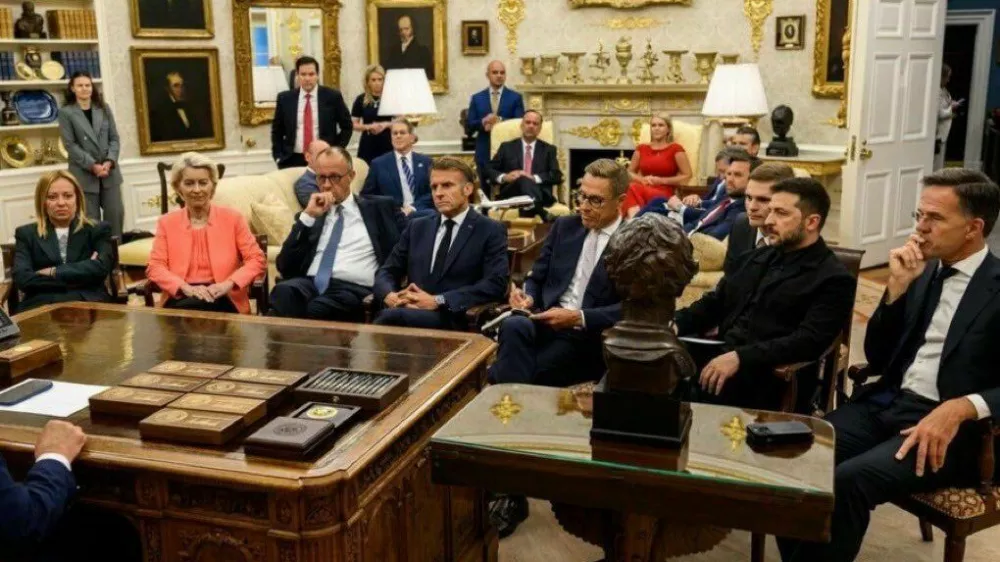 Bela hiša, sestanek Donald Trump evropski voditelji