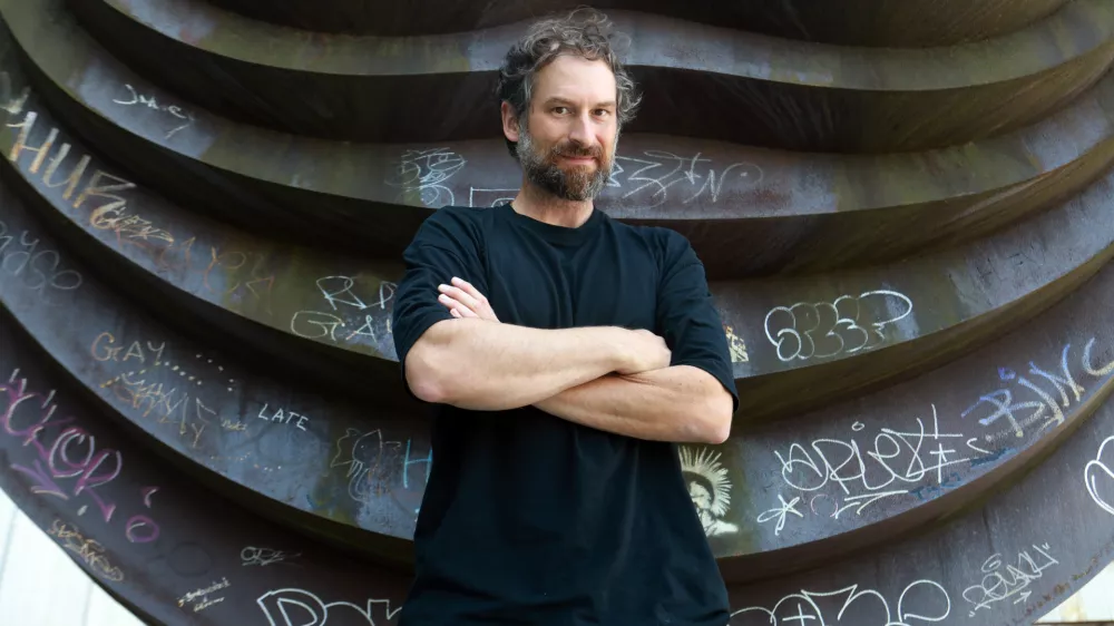 07.08.2025 -Ištvan Išt Huzjan, slikarFoto: Tomaž Skale