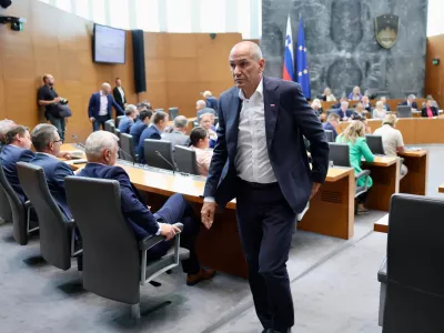 Predsednik SDS Janez Janša.