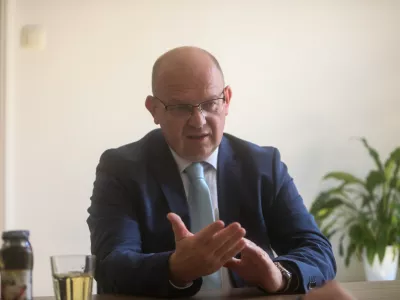 - 24.05.2024. - Klemen Grošelj, poslanec v Evropskem parlamentu GS.OPOMBA: ZA OBJAVO V OBJEKTIVU!FOTO: Bojan Velikonja