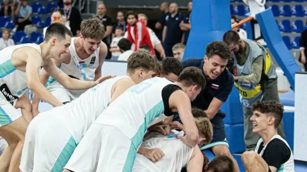 Slovenski košarkarji do 16 let