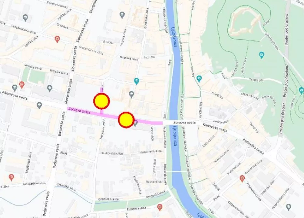 zapora Zoisove in Hieronimove ceste