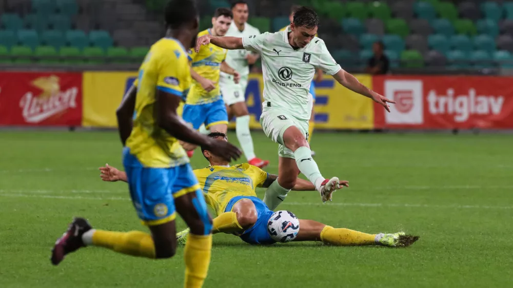  - 17.08.2025. - Nogomet 1. SNL NK Olimpija - NK Koper.//FOTO: Bojan Velikonja