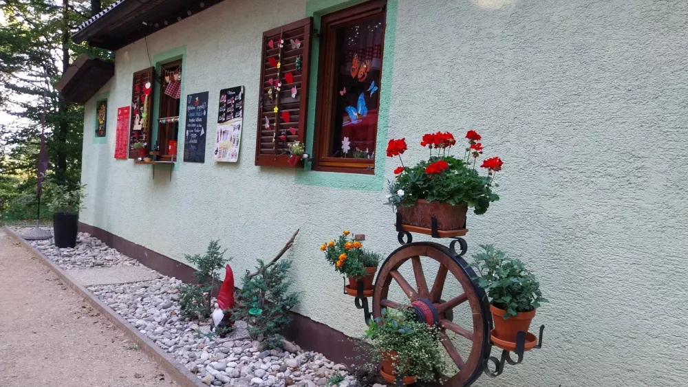 Priljubljena izletniška točka, kot zelena dnevna soba nad mestom