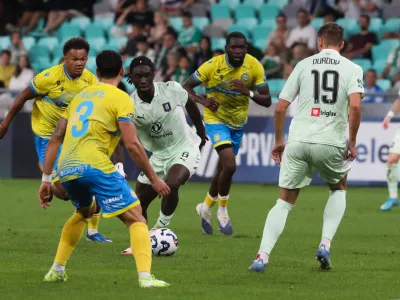  Peter Agba - 17.08.2025. - Nogomet 1. SNL NK Olimpija - NK Koper.//FOTO: Bojan Velikonja