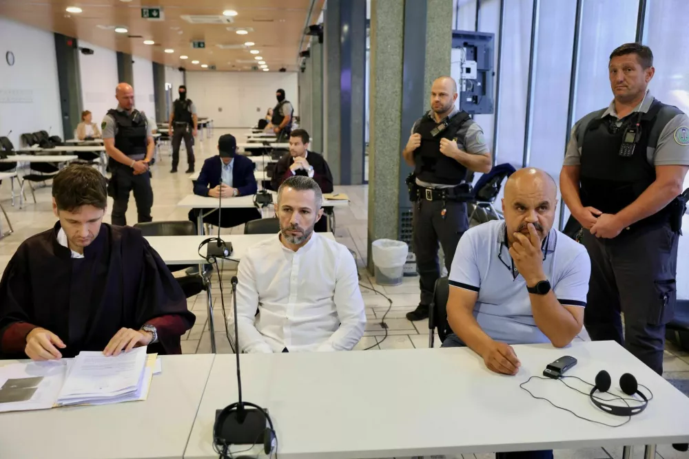 Roland Cretu, eden od obtoženih za mafijski umor Satka Zovka. 