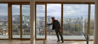 - 09.11.2023 – otvoritev - stanovanjsko poslovni kompleks Bellevue Living – luksuzna soseska ob Celovški cesti v Ljubljani - nepremičnine //FOTO: Jaka Gasar