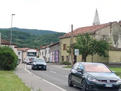 Rebernice, Podnanos, Razdrto, hitra cesta, Lozice, Podraga, kolone, promet / Foto: Nataša Bucik Ozebek