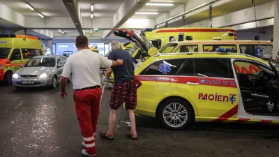 ﻿- 10.08.2016 - Interna klinika UKC v Ljubljani - internistična prva pomoč   //FOTO: Luka Cjuha.