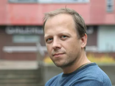 - 27.10.2023 – Miha Turk, novinar Dnevnik//FOTO: Tomaž Skale