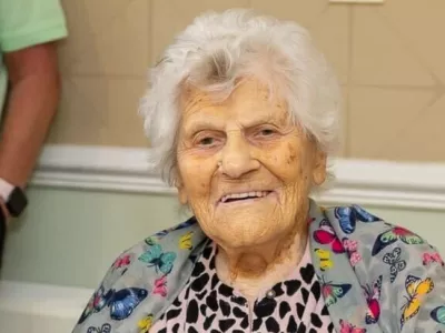 Ethel Caterham, najstarejša ženska na svetu, 21. 8. 2025 je bila stala 116 let.