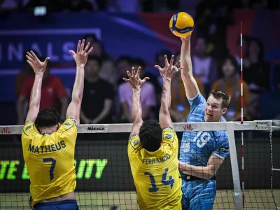 odbojka, rok možič, slovenija, liga narodov