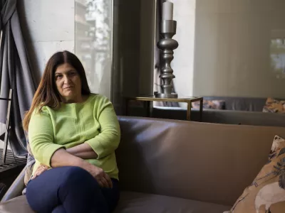 24.08.2025 - Varsen Aghabekian, ministrica Palestinske oblasti za zunanje zadeveFoto: Nik Erik Neubauer / Foto: Nik Erik Neubauer