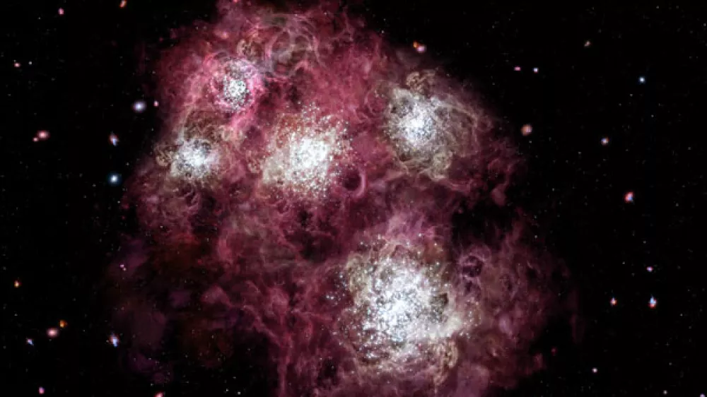 mlada galaksija vesolje