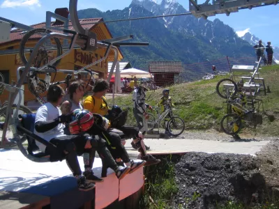 kranjska gora kolesarji