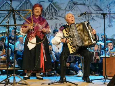 Hermina in Franc Šegovc / Foto: Boris Kovačič