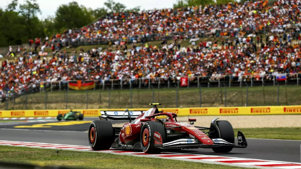#44 Lewis Hamilton (GBR, Scuderia Ferrari HP), F1 Grand Prix of Hungary at Hungaroring on August 3, 2025 in Budapest, Hungary. (Photo by HOCH ZWEI) Photo by: HOCH ZWEI/picture-alliance/dpa/AP Images