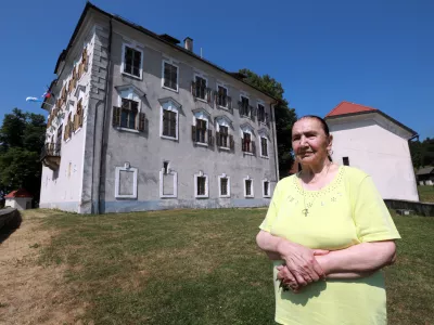 Milkina zgodba med grajskimi zidovi: »Tudi plenice sem v mrzlem potoku prala na roke«