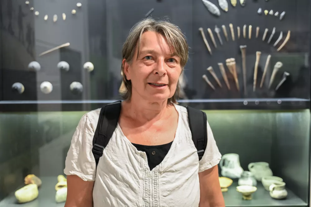 Irena Šinkovec26.08.2025 - Predavanje ob predvajanju prvega dela radijske igre Bobri in ogled razstave, Mestni muzej LjubljanaFoto: Nik Erik Neubauer 