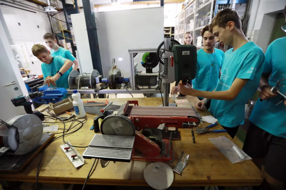 28.08.2025 - poletna šola stojništva, strojna fakultetaFoto: Tomaž Skale