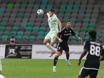 2108.2025. Nogomet Olimpija - Noah. Foto: Bojan Velikonja 