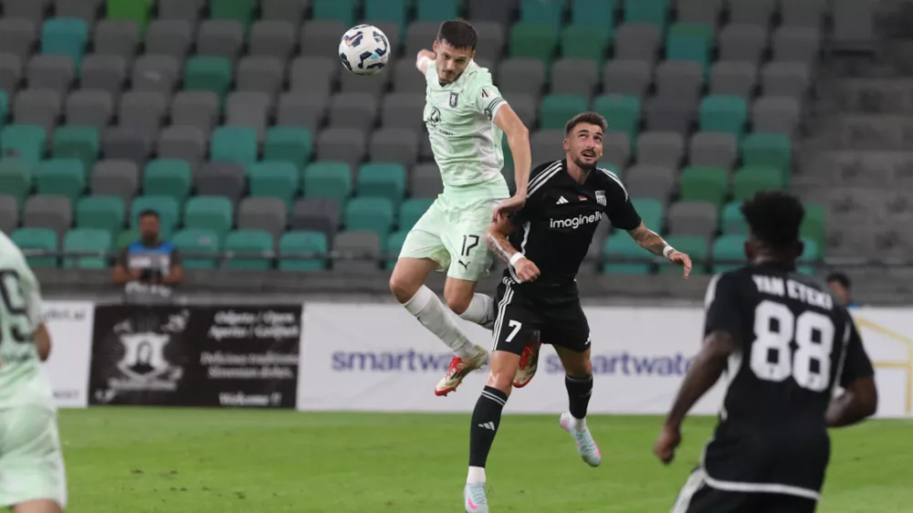 2108.2025. Nogomet Olimpija - Noah. Foto: Bojan Velikonja 