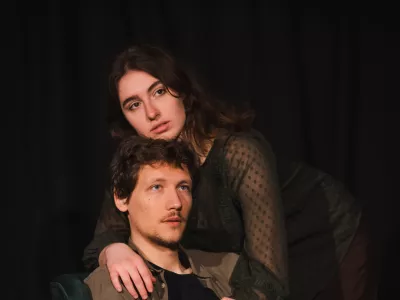 Veronika Nikolovska in Gašper Lovrec