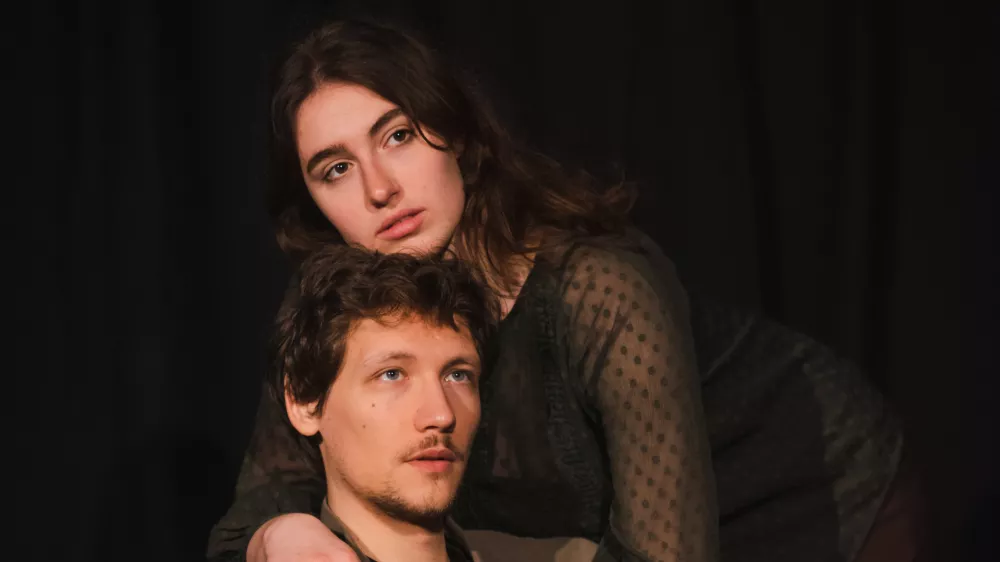 Veronika Nikolovska in Gašper Lovrec