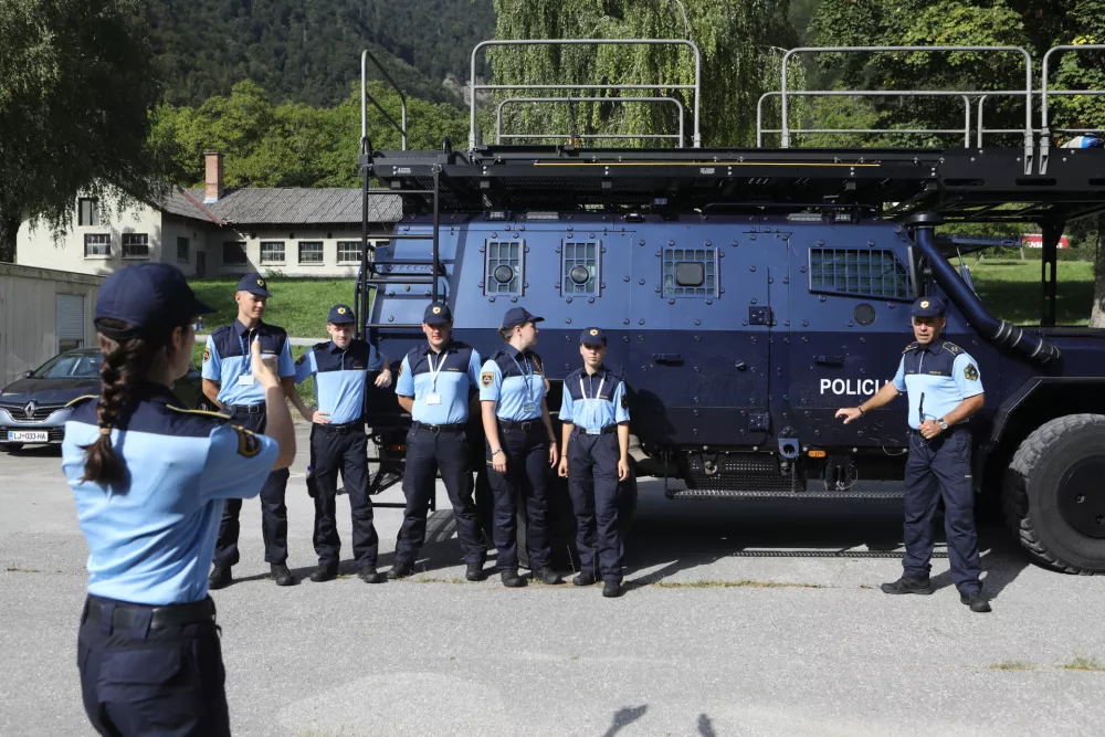 28.8.2025 - Policija - policijski kamp za srednješolceFoto: Luka Cjuha
