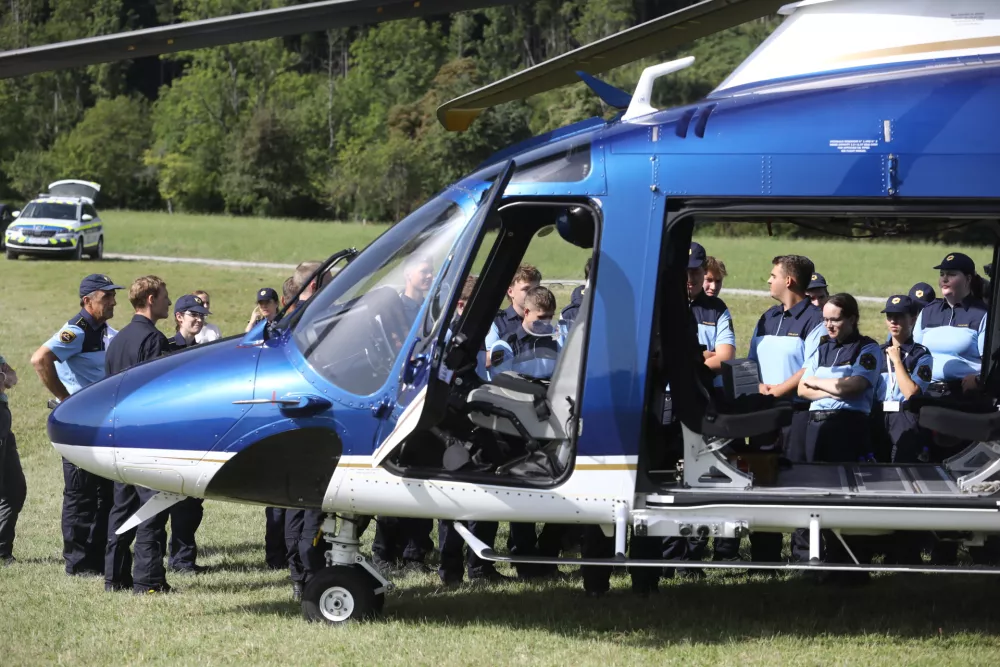 28.8.2025 - Policija - policijski kamp za srednješolceFoto: Luka Cjuha