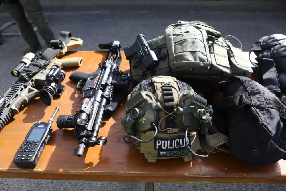 28.8.2025 - Simbolična fotografija - Specialna enota policije - Policija - policijski kamp za srednješolceFoto: Luka Cjuha