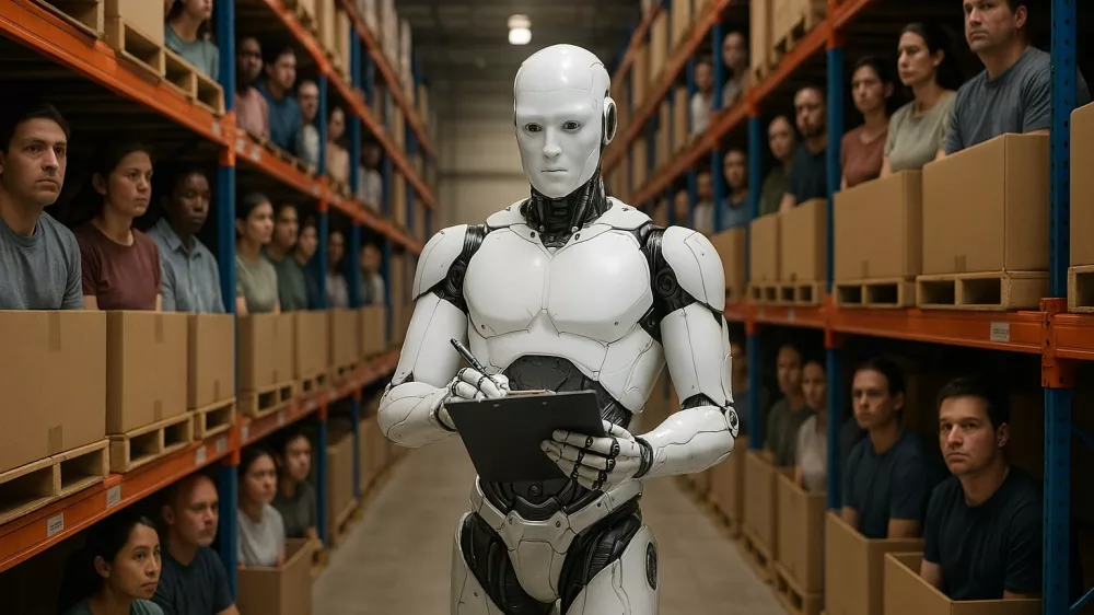 Umetna inteligenca. profiliranje. Simbolična fotografija.