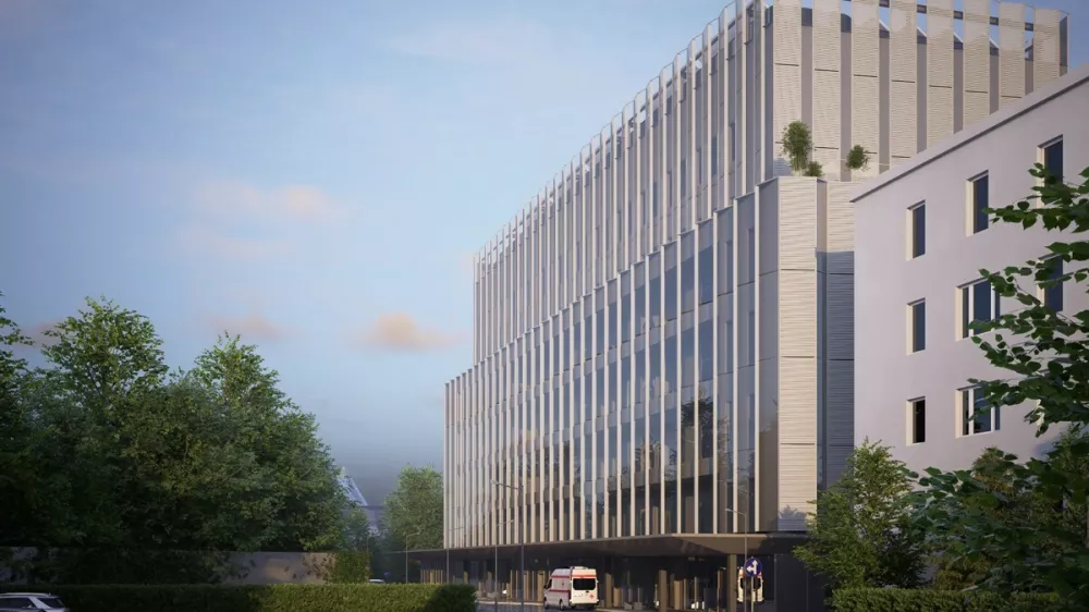 render, nova infekcijska klinika UKC Maribor
