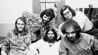Larry Taylor, Fito de la Parra, Bob "The Bear" Hite, Alan Wilson and Henry Vestine of Canned Heat, 1970 (Photo by Chris Walter/WireImage)