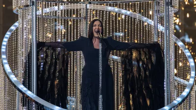 Yuval Raphael na evrovizijskem nastopu maja v Baslu, / Foto: Quejaytee / Wikipedia