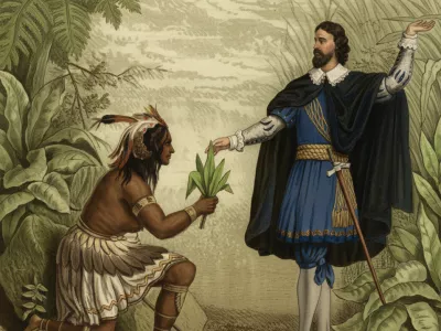 Rodrigo de Jerez / Foto: Wikipedia/izboljšano Z Gemini Ai