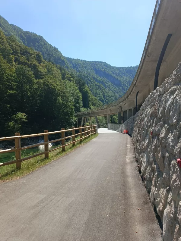 Kolesarska steza Bled-Bohinj