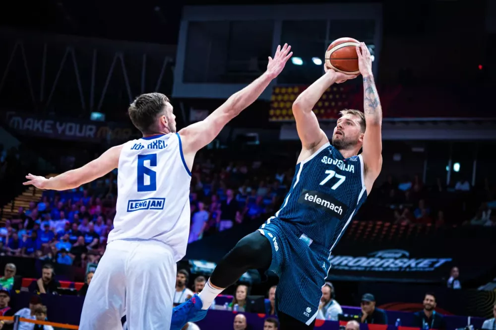 Luka Dončić, Slovenija, Islandija