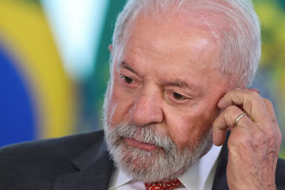 Brazil's President Luiz Inacio Lula da Silva attends a ceremony at the Planalto Palace, in Brasilia, Brazil, July 30, 2025. REUTERS/Adriano Machado / Foto: Adriano Machado