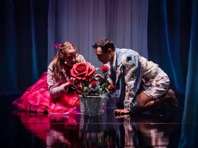 Snežna kraljica, predstava, Lutkovno gledališče Ljubljana 2025