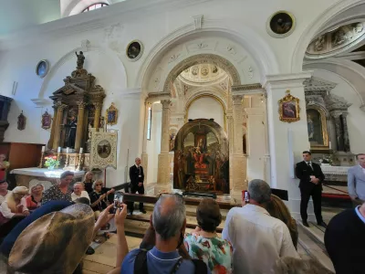 Vittore Carpaccio v Piranu. Foto: Katja Gleščič