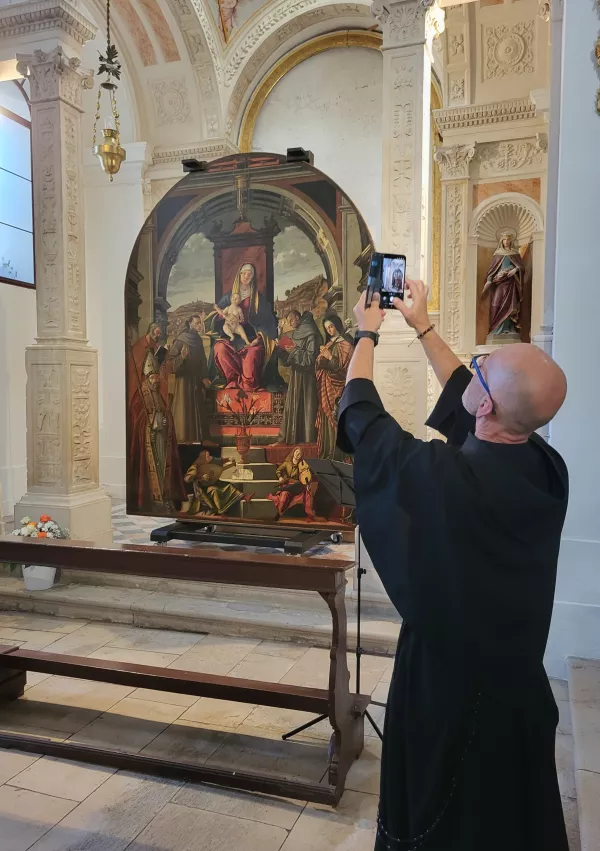 Piran vrnitev slike Vittore Carpaccio / Foto: Katja Gleščič 