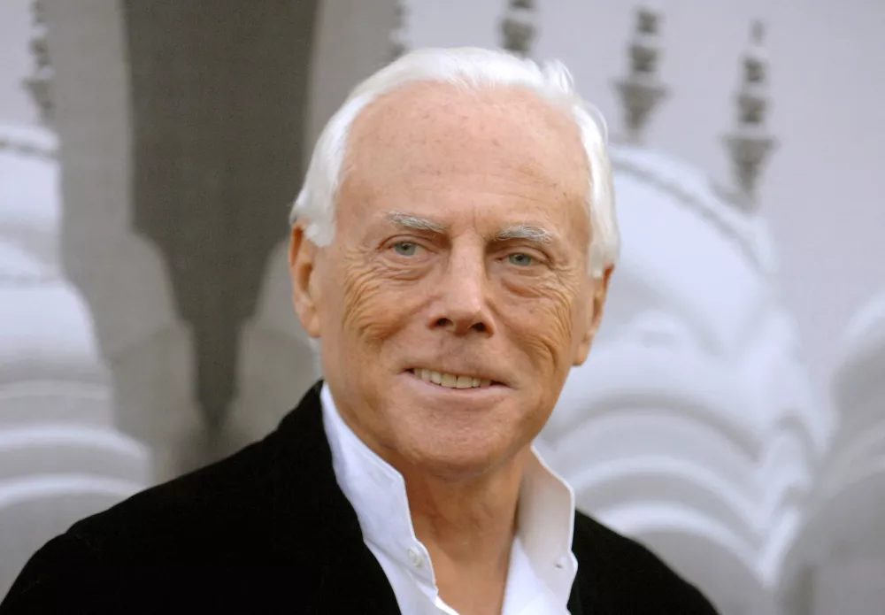 FILE PHOTO: Giorgio Armani hosts the Giorgio Armani Prive event in Los Angeles, California, U.S., February 24, 2007. REUTERS/Phil McCarten/File Photo